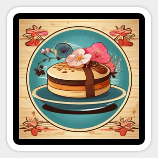 Dorayaki Kawaii Vintage Yummy Baker Baking Food Sticker